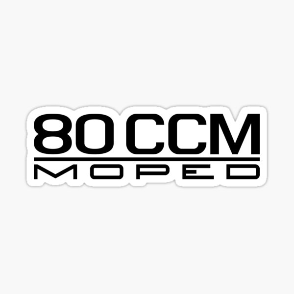 Item preview, 80cc Moped Emblem (Black) designed and sold by VEB Ostladen.