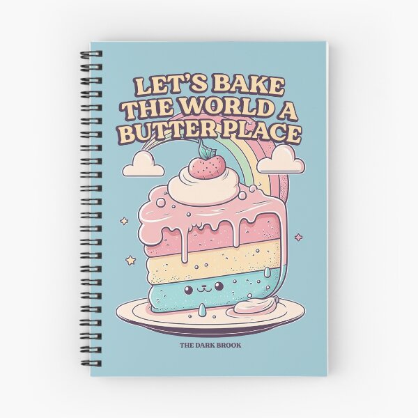 Artikelvorschau, Backen Sie die Welt zu einem besseren Ort - Süßer Butterkuchen in Pastellfarben entworfen und verkauft von thedarkbrook.