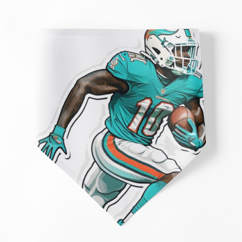 Tyreek Hill Miami Dolphins Sketch Art 20 Poster