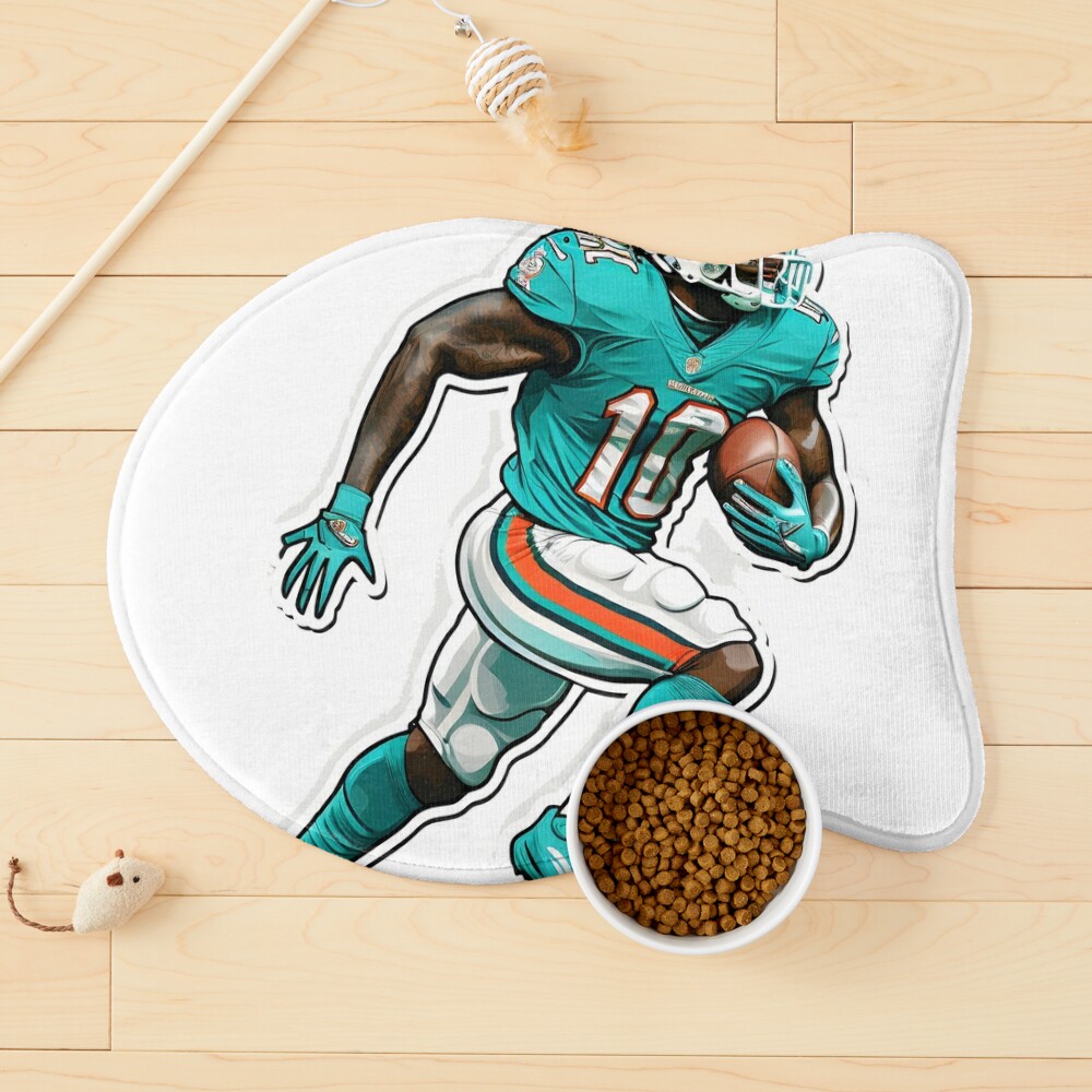 Lexica - Highly detailed portrait of tyreek hill miami dolphins football,  teal & orange uniform with # 10 printed, unreal engine, fantasy art by  greg