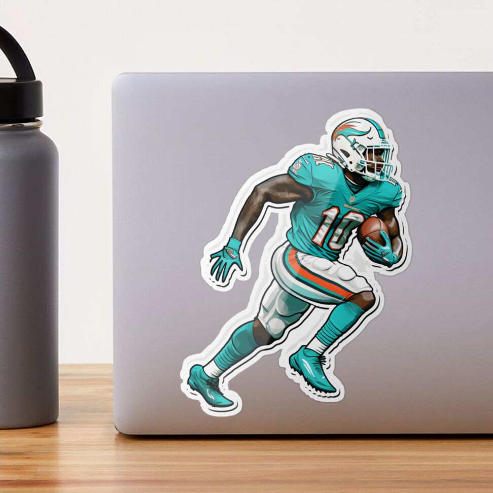 Tyreek Hill Miami Dolphins Fan Art Sticker for Sale by ryans664