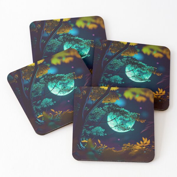 Item preview, Electric Enchanted Forest  designed and sold by mcmtdesigns.