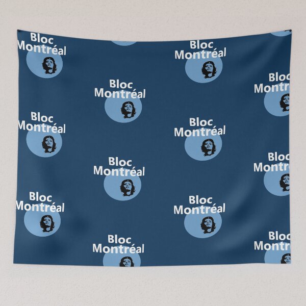Item preview, Bloc Montréal (Montreal) abstract design  designed and sold by lobodelnoir.