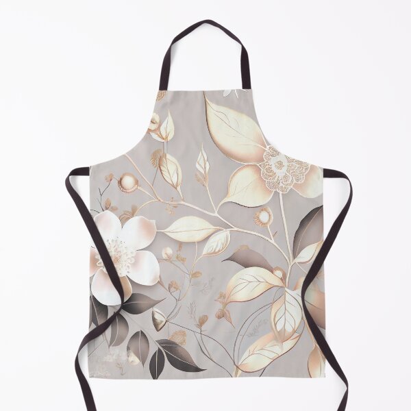 Aperçu de l'œuvre Dreamy Delicate Floral Pattern Digital Painting créée et vendue par CodeAndColors.