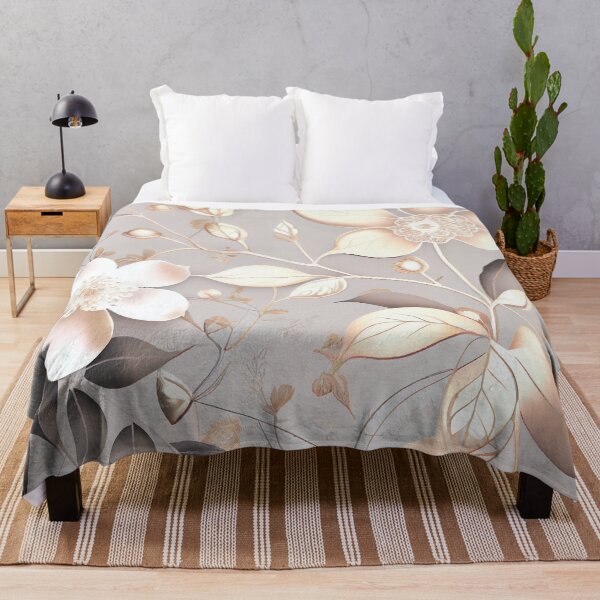 Item preview, Dreamy Delicate Floral Pattern Digital Painting designed and sold by CodeAndColors.