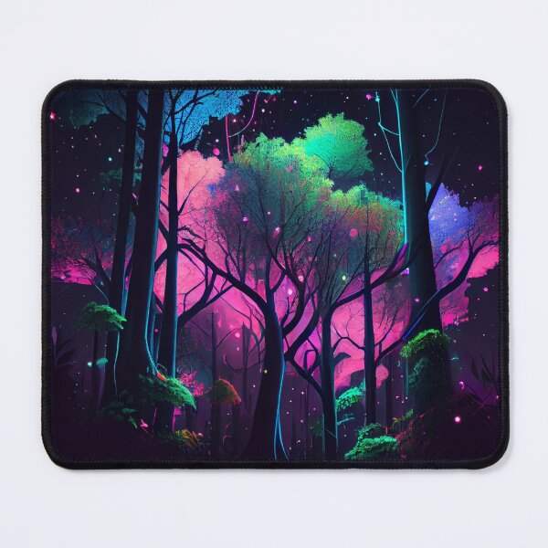 Item preview, Bright Night Forest designed and sold by mcmtdesigns.