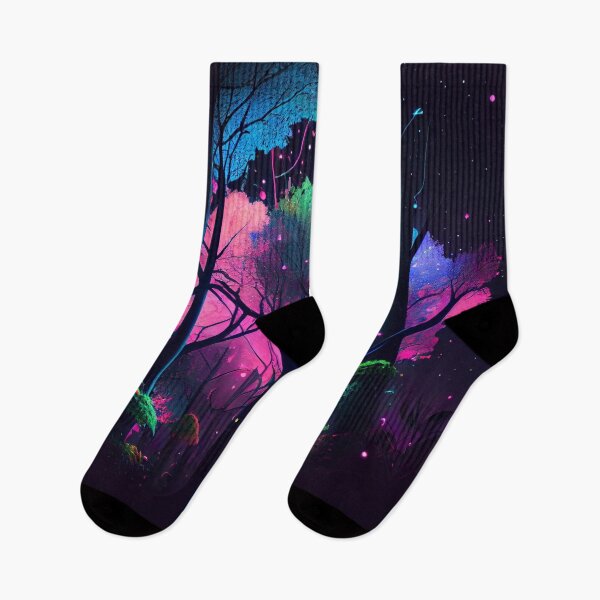 Item preview, Bright Night Forest designed and sold by mcmtdesigns.