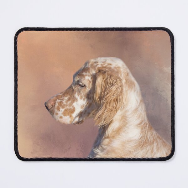 Item preview, Orange Belton English Setter 01 designed and sold by Elisabeth Lucas.