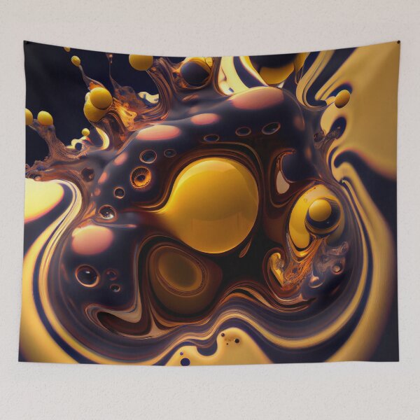 Item preview, Mellifluous Scrutiny of a Volatile and Idiosyncrat Digital Painting designed and sold by CodeAndColors.