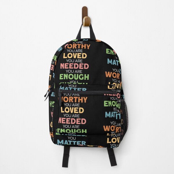 Item preview, You Matter You are Loved You are Worthy Positive Message Teachers Kids designed and sold by Designer-Girl.