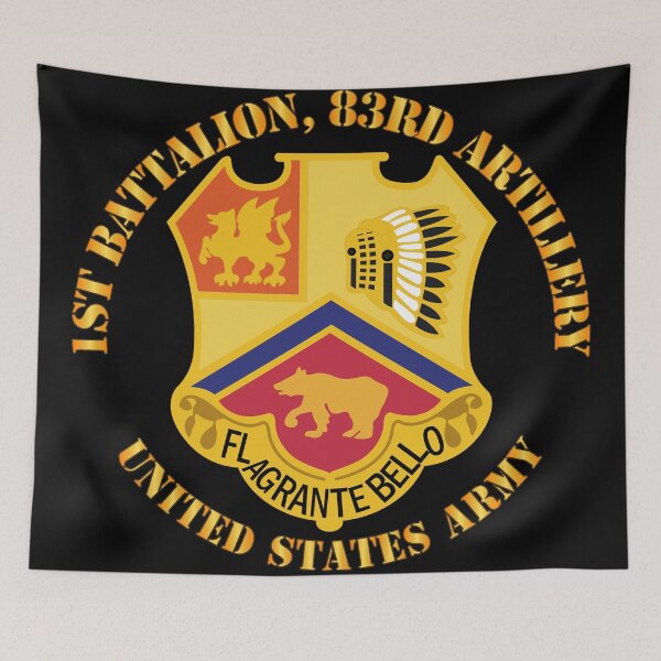 Item preview, Army - 1st Bn 83rd Artillery - US Army designed and sold by Military Insignia Products.