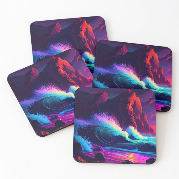 Item preview, Bright Rolling Tides  designed and sold by mcmtdesigns.