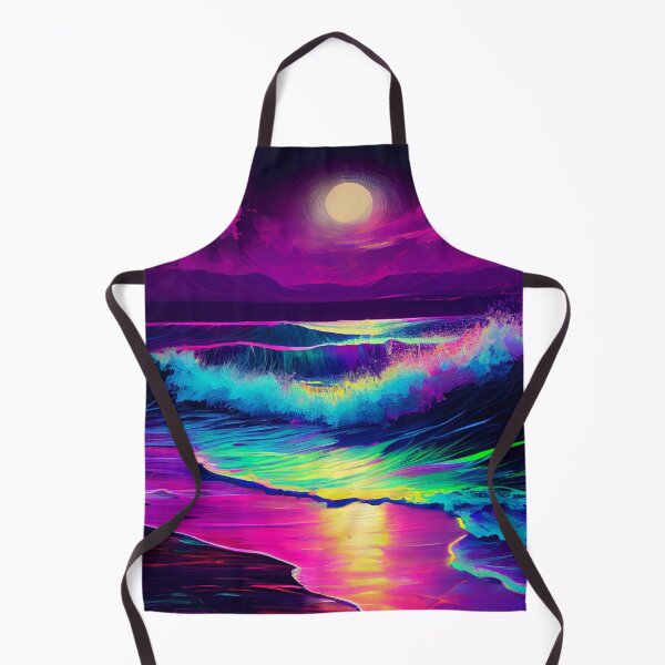Artikelvorschau, Shimmering Fluorescent Beach Scene entworfen und verkauft von mcmtdesigns.