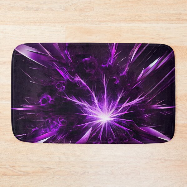 Item preview, Purple Dazzling Aggressive Explosive Line Pattern Digital Painting designed and sold by CodeAndColors.