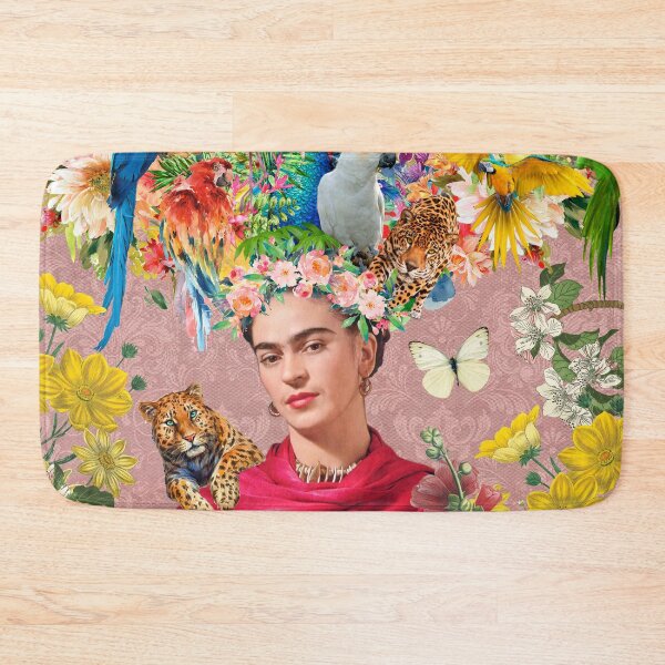 Item preview, Frida Kahlo Pink Tiger designed and sold by Muycote.