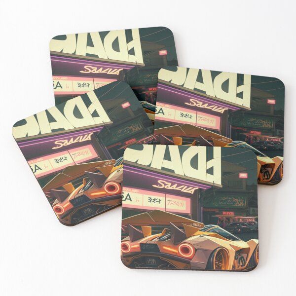 Item preview, Aesthetic car #1 designed and sold by Lateef Prints.