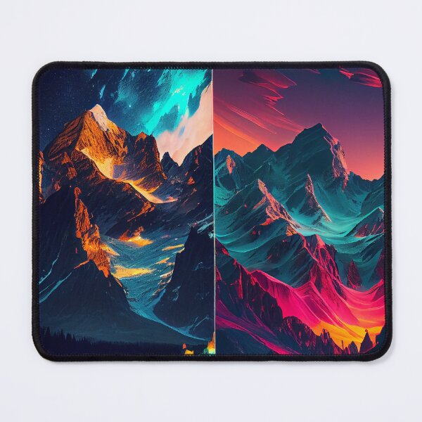 Item preview, Radiant Mountain Range designed and sold by mcmtdesigns.