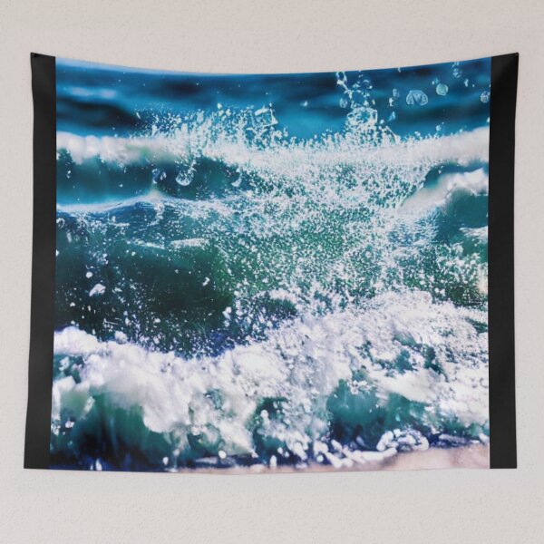 Item preview, Sea splashes and waves  designed and sold by EasyOnTheEyePic.