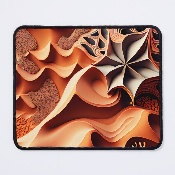 Item preview, Clay Mystical Desert Modern Pattern Digital Painting designed and sold by CodeAndColors.