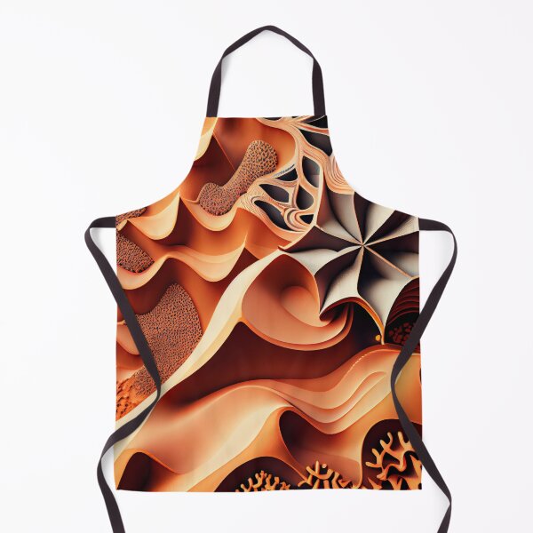 Item preview, Clay Mystical Desert Modern Pattern Digital Painting designed and sold by CodeAndColors.