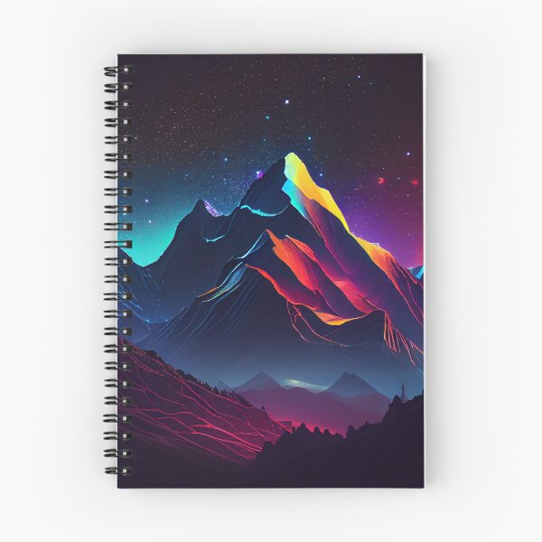Item preview,  Luminous Neon Peaks  designed and sold by mcmtdesigns.