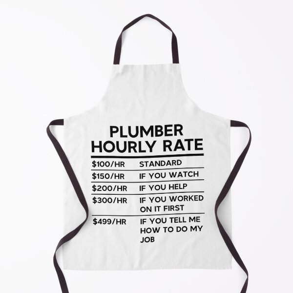 Item preview, Plumber Hourly Rate designed and sold by woodesigner.