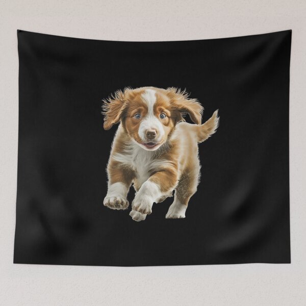 Item preview, Nova Scotia Duck Tolling Retriever NSDTR Duck Toller Puppy  designed and sold by The Junto Shop.
