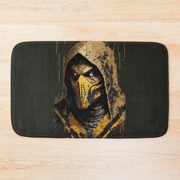 Item preview, Pixel art scorpion Mortal Kombat designed and sold by Dise37.