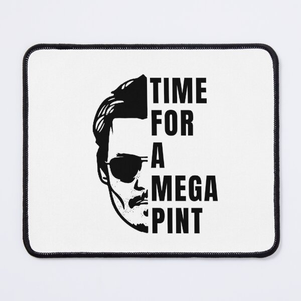 Item preview, Time For A Mega Pint funny designed and sold by POPCulturejb.
