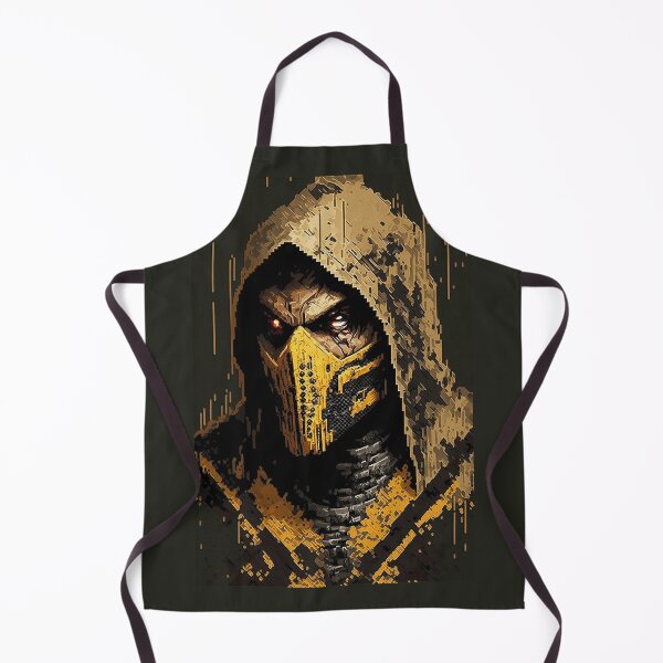 Item preview, Pixel art scorpion Mortal Kombat designed and sold by Dise37.