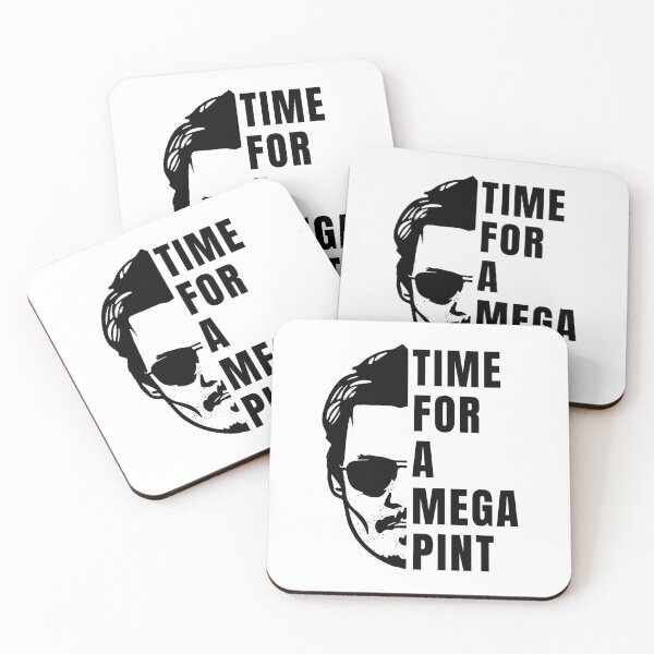 Item preview, Time For A Mega Pint funny designed and sold by POPCulturejb.