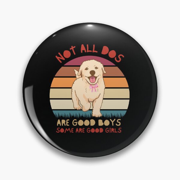 Item preview, Not All Dogs Are Good Boys Some Are - Golden retriever, Retro 90s designed and sold by uriwe.