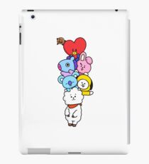 BT21 - Mang, Koya, RJ, Tata, Shooky, Cooky, Chimmy BTS fanart iPad Case/Skin