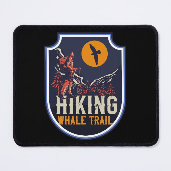 Item preview, Hiking Whale Trail designed and sold by HomeCoquette.