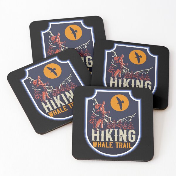 Item preview, Hiking Whale Trail designed and sold by HomeCoquette.