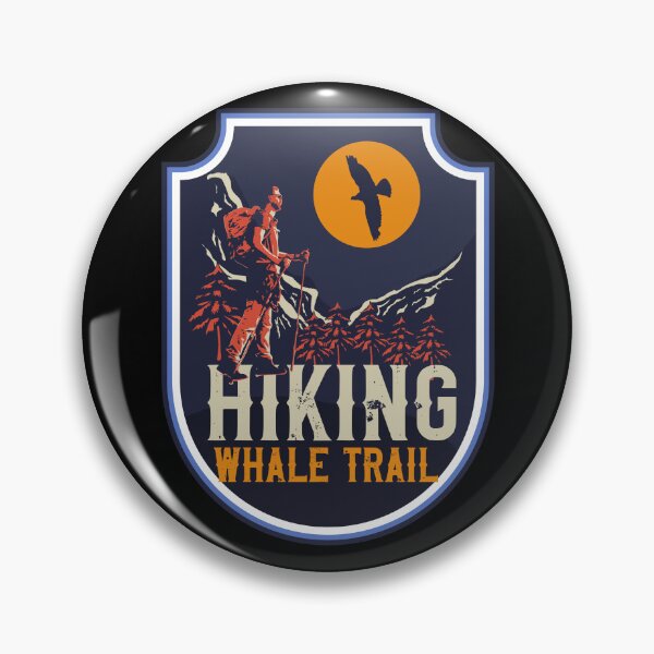Item preview, Hiking Whale Trail designed and sold by HomeCoquette.