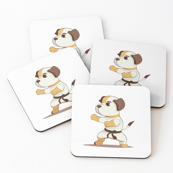 Item preview, cute karate dog designed and sold by lightjourney.