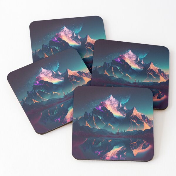 Item preview, Vivid Mountain Vista  designed and sold by mcmtdesigns.