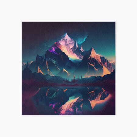 Item preview, Vivid Mountain Vista  designed and sold by mcmtdesigns.