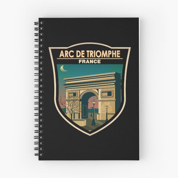 Item preview, Arc de Triomphe France Travel Art Badge designed and sold by KrisSidDesigns.