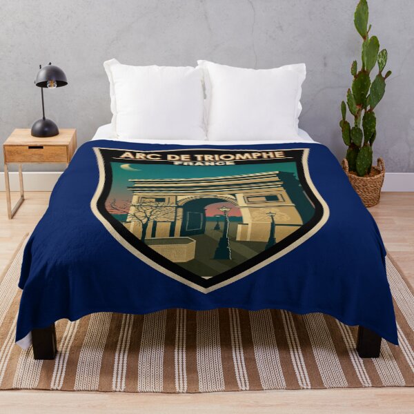 Item preview, Arc de Triomphe France Travel Art Badge designed and sold by KrisSidDesigns.