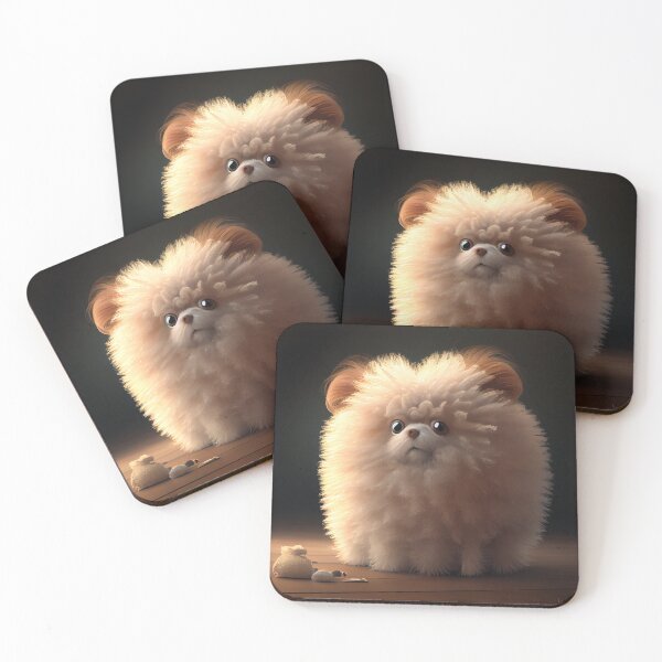 Item preview, Wishy Fluffy and Bumpy Digital Painting designed and sold by CodeAndColors.
