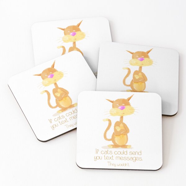 Item preview, If cats could send text messages. designed and sold by urbancrab.