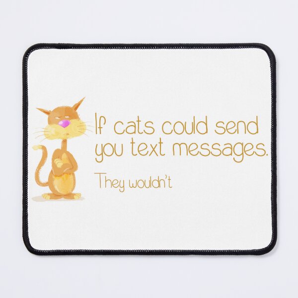 Item preview, If cats could send text messages. designed and sold by urbancrab.