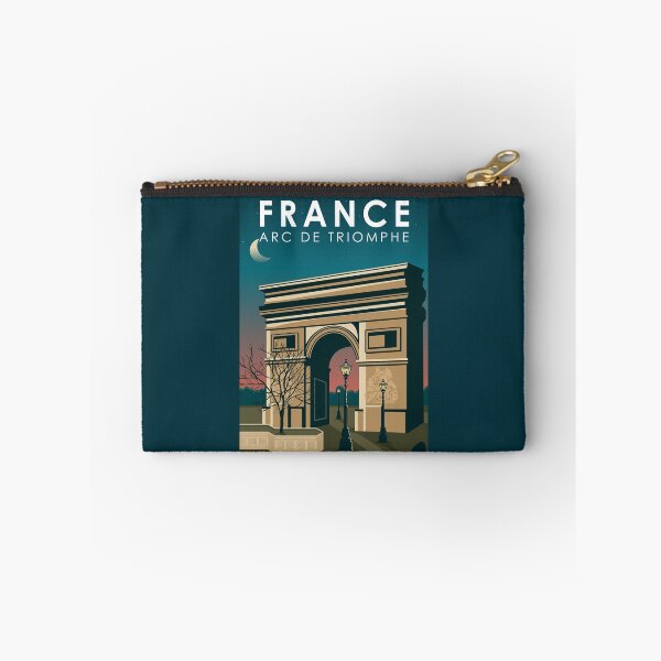 Item preview, Arc de Triomphe France Retro Travel Art Vintage designed and sold by KrisSidDesigns.
