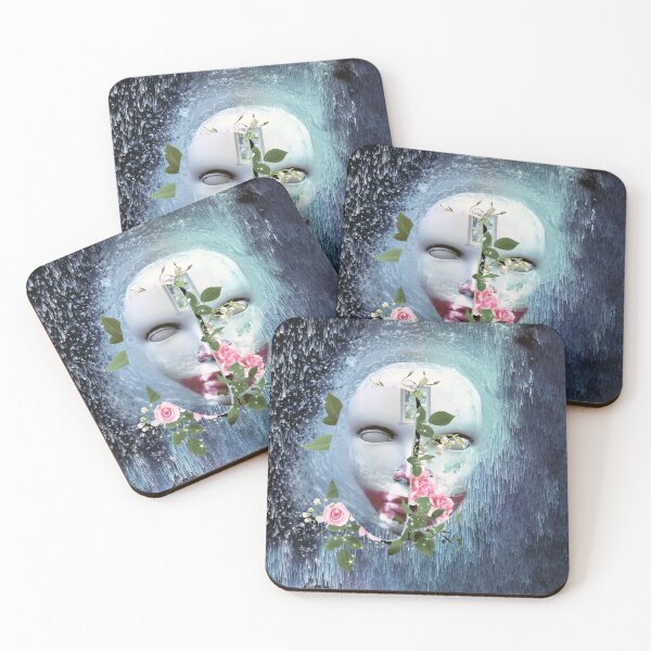 Item preview, Face with flowers designed and sold by rolffimages.