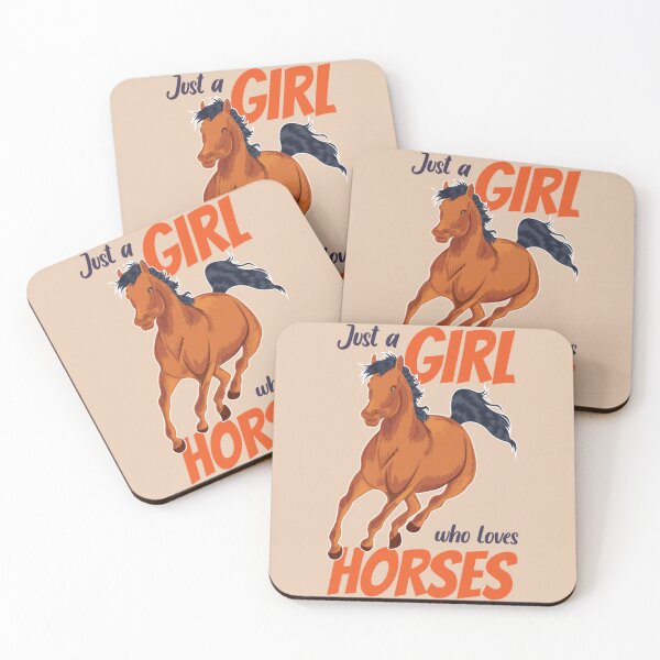 Item preview, just a girl   who loves horses designed and sold by SarabethDevore.