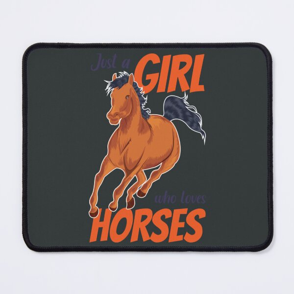 Item preview, just a girl   who loves horses designed and sold by SarabethDevore.