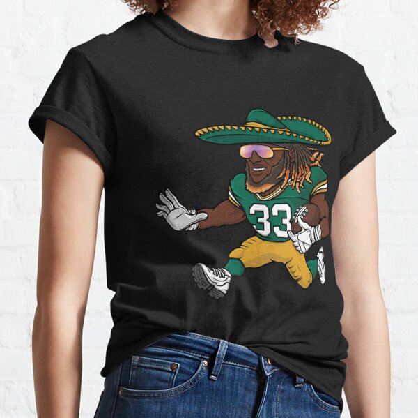 Aaron Jones Green Bay Packers Sombrero Sticker for Sale by Stayfrostybro