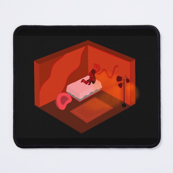 Item preview, bedroom illustration LOVE designed and sold by joysdart.